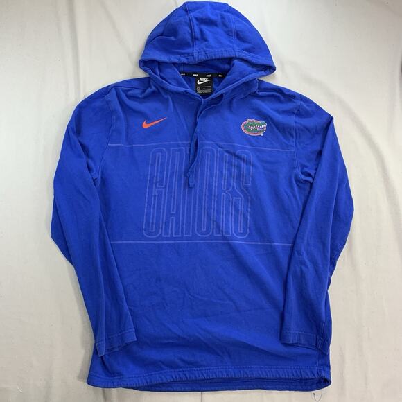 Florida Gators Jacket Mens Large Blue NCAA Football Nike Pullover - Picture 1 of 6